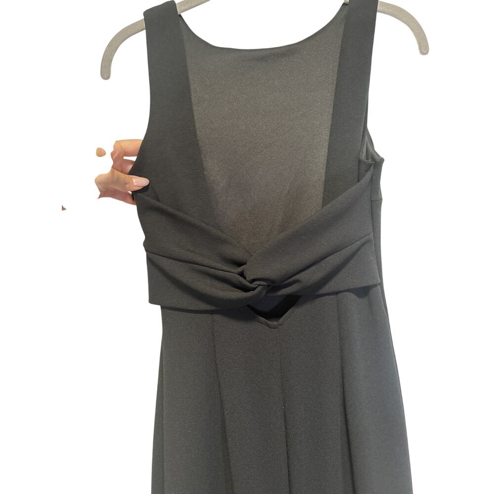 Lulus Sleeveless Black Maxi Dress with Twist Back Detail - Picture 8 of 10